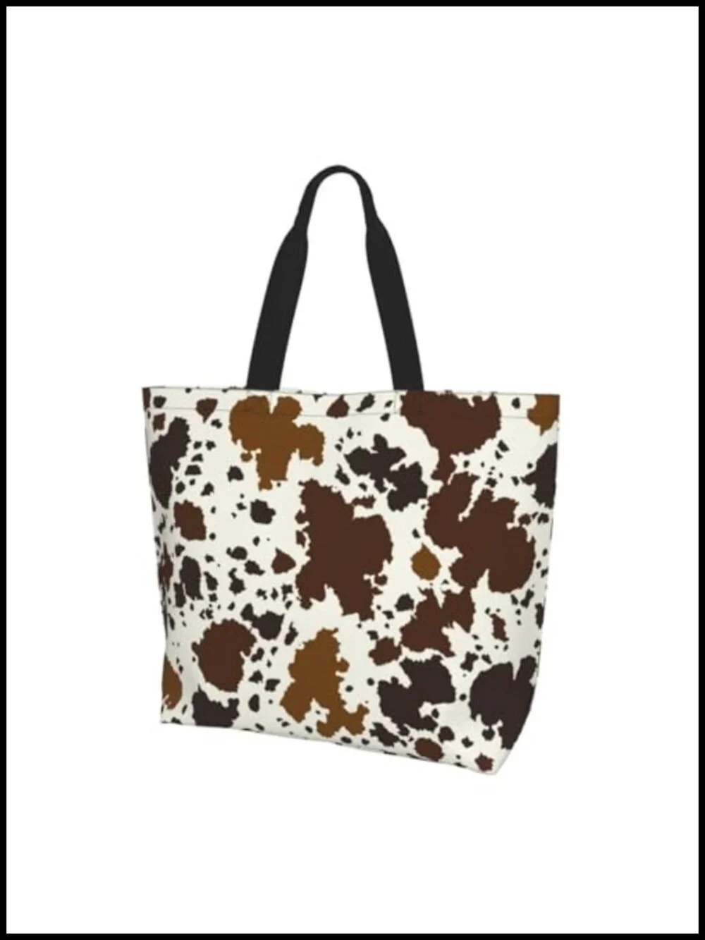 Reusable Polyester Tote Bag Shoulder Bag Travel Shopping Grocery